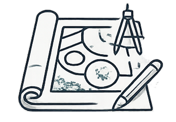 Landscape design icon