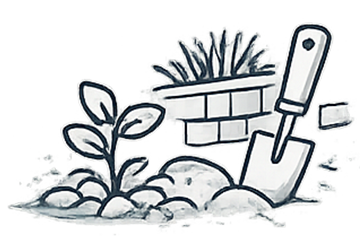Planting and softscape icon