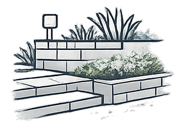 Retaining walls icon